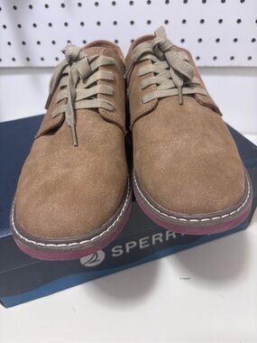 Sperry Boys’ Tevin Dirty Buck Lace-up Shoes